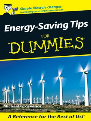 cover image of Energy-Saving Tips For Dummies